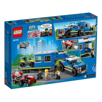 LEGO City Φορτηγό Αστυνομικής Κινητής Επιχειρησιακής Μονάδας 60315 5702017161907