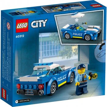 LEGO City Police Car Αυτοκίνητο Της Αστυνομίας 60312 5702017161884