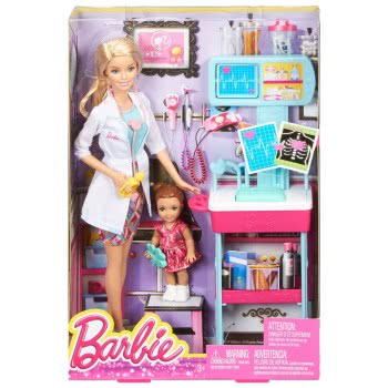 Mattel Barbie Γιατρός Σετ Παιχνιδιού CCP71 887961030754