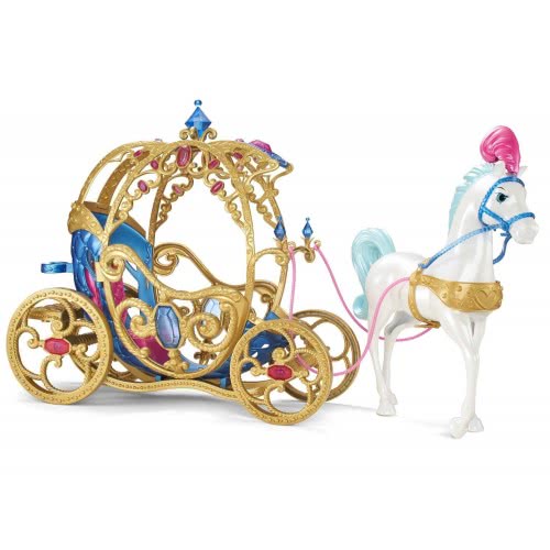 Mattel Disney Princess Η Άμαξα Και Το Άλογο Της Σταχτοπούτας CDC44 887961037722