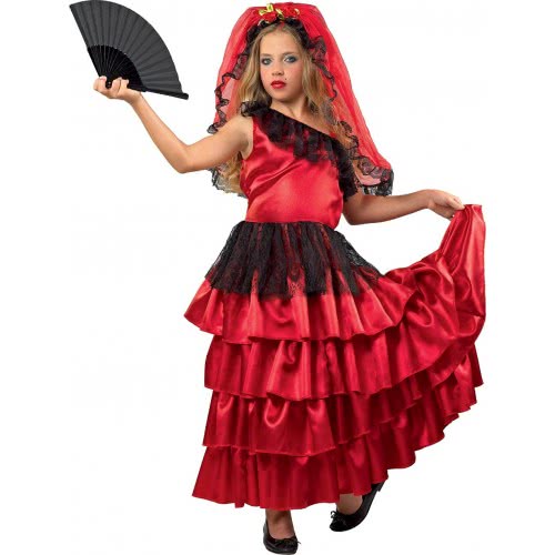 Fun Fashion Halloween Costume Deluxe Spaniola 409-08 5204745409080