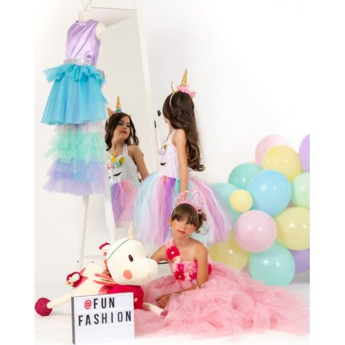 Fun Fashion Αποκριάτικη Στολή Shiny Unicorn Μεγ.08 29608 5207326296086