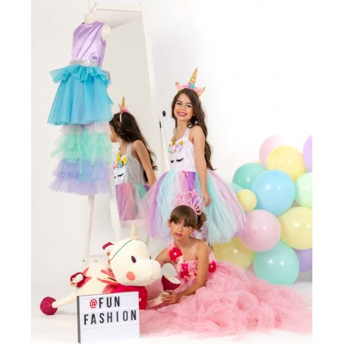 Fun Fashion Halloween Costume Shiny Unicorn Max.04 29604 5207326296048