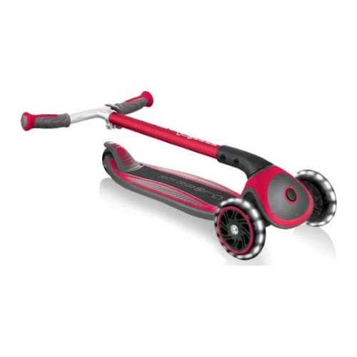 Globber Scooter Elite Master Lights Red 662-102-2 4895224401391