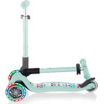 Globber Junior Foldable Fantasy Lights Kids 3 Wheel Scooter Tribal Mint 433-206 4895224403586
