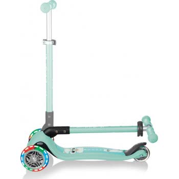 Globber Scooter Primo Foldable Fantasy Lights Buddy Mint Lama 434-206 4895224402442