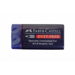 Faber-Castell Fc Γόμα Dust Free Μπλε Μεσαία 187170 9556089005241