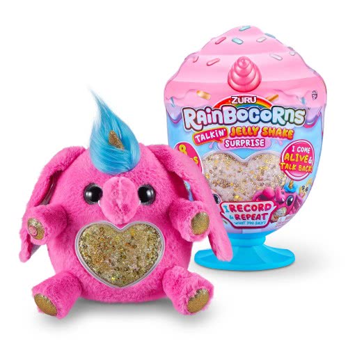 ZURU Rainbocorns Talkin Jelly Shake Surprise Electronic Plush - 1 pc 11809241 4894680016248