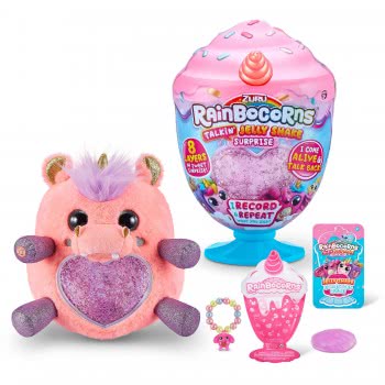 ZURU Rainbocorns Talkin Jelly Shake Surprise Electronic Plush - 1 pc 11809241 4894680016248
