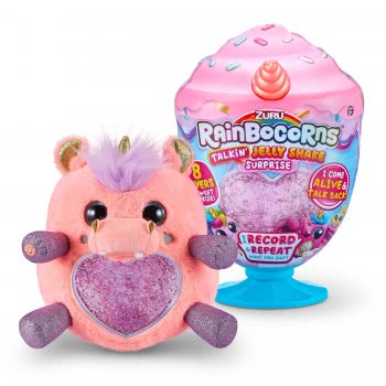 ZURU Rainbocorns Talkin Jelly Shake Surprise Electronic Plush - 1 pc 11809241 4894680016248