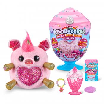 ZURU Rainbocorns Talkin Jelly Shake Surprise Electronic Plush - 1 pc 11809241 4894680016248