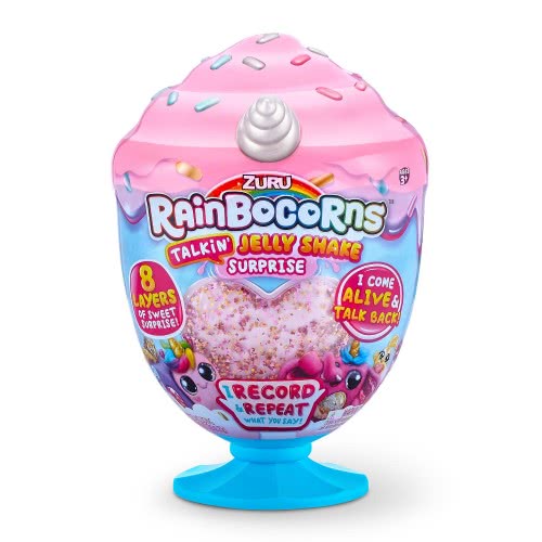 ZURU Rainbocorns Talkin Jelly Shake Surprise Electronic Plush - 1 pc 11809241 4894680016248
