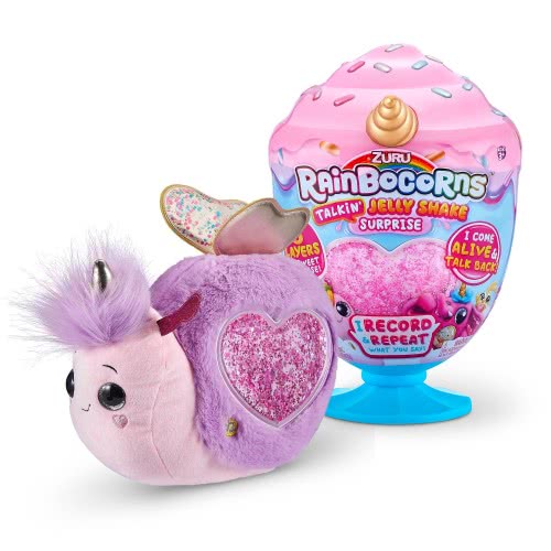 ZURU Rainbocorns Talkin Jelly Shake Surprise Electronic Plush - 1 pc 11809241 4894680016248
