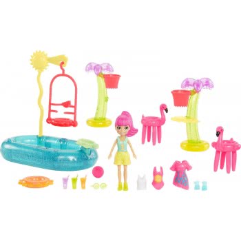 Mattel Polly Pocket Basketball Splash Pack HDW60 / HDW62 194735033256