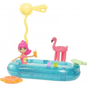 Mattel Polly Pocket Basketball Splash Pack HDW60 / HDW62 194735033256