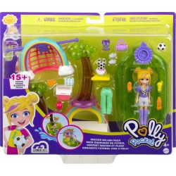Mattel Polly Pocket Soccer Splash Pack HDW60 / HDW61 194735033263