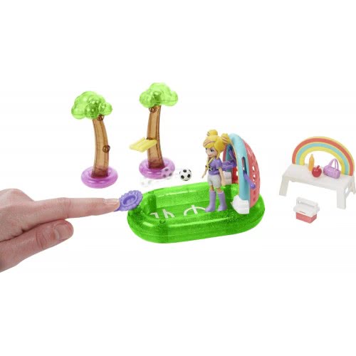 Mattel Polly Pocket Soccer Splash Pack HDW60 / HDW61 194735033263