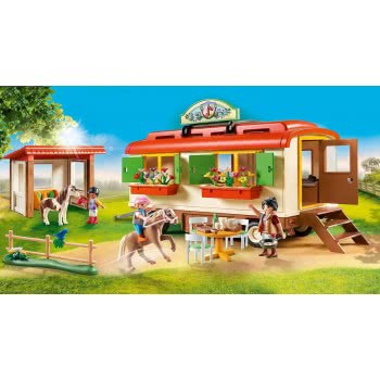 Playmobil Country Κατασκήνωση Με Τροχόσπιτο Και Πόνυ 70510 4008789705105