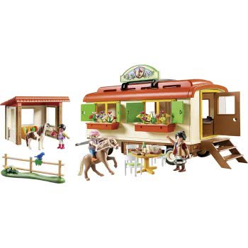 Playmobil Country Κατασκήνωση Με Τροχόσπιτο Και Πόνυ 70510 4008789705105