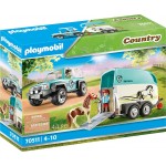 Playmobil Country Car With Pony Trailer 70511 4008789705112