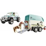 Playmobil Country Όχημα Με Τρέιλερ Μεταφοράς Πόνυ 70511 4008789705112