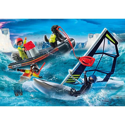 Playmobil City Action Water Rescue With Dog 70141 4008789701411