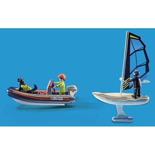 Playmobil City Action Water Rescue With Dog 70141 4008789701411