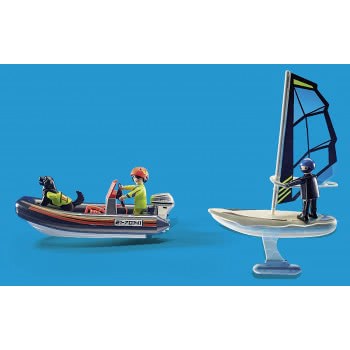 Playmobil City Action Water Rescue With Dog 70141 4008789701411