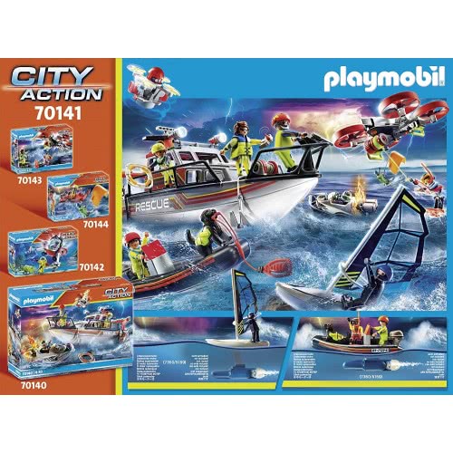 Playmobil City Action Water Rescue With Dog 70141 4008789701411