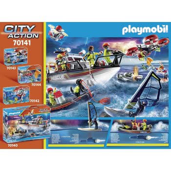 Playmobil City Action Water Rescue With Dog 70141 4008789701411
