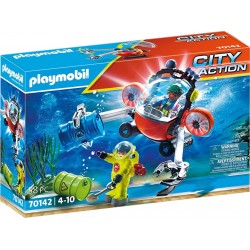 Playmobil City Action Επιχείρηση Υποβρύχιου Καθαρισμού 70142 4008789701428