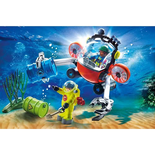 Playmobil City Action Environmental Expedition With Dive Boat 70142 4008789701428