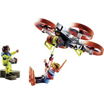 Playmobil City Action Επιχείρηση Διάσωσης Δύτη Με Drone 70143 4008789701435