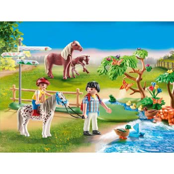 Playmobil Country Βόλτα Με Πόνυ 70512 4008789705129