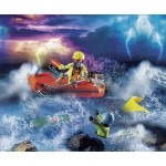 Playmobil City Action Επιχείρηση Διάσωσης Kitesurfer Με Σκάφος 70144 4008789701442