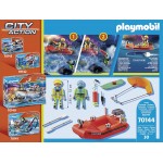 Playmobil City Action Επιχείρηση Διάσωσης Kitesurfer Με Σκάφος 70144 4008789701442