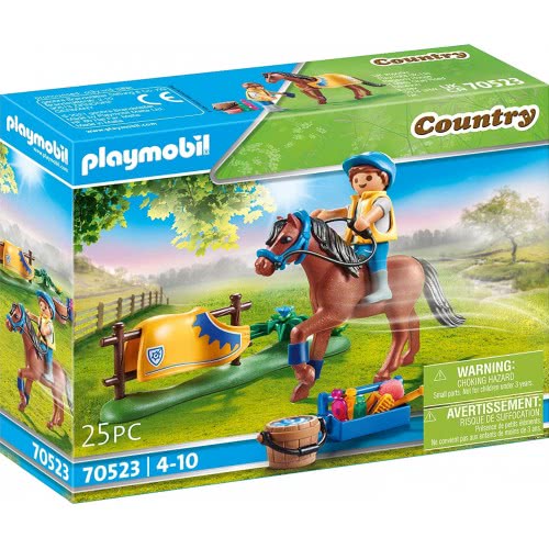 Playmobil Country Αναβάτης Με Welsh Πόνυ 70523 4008789705235