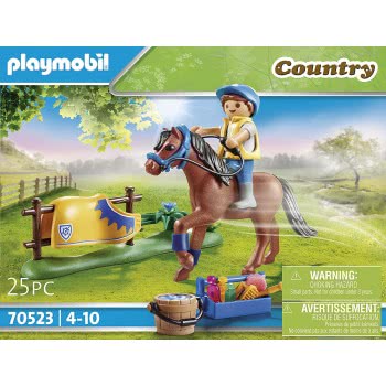 Playmobil Country Αναβάτης Με Welsh Πόνυ 70523 4008789705235