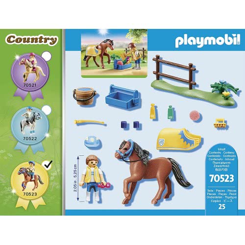 Playmobil Country Αναβάτης Με Welsh Πόνυ 70523 4008789705235
