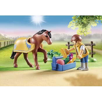 Playmobil Country Αναβάτης Με Welsh Πόνυ 70523 4008789705235