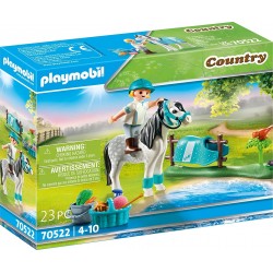 Playmobil Country Αναβάτρια Με Classic Πόνυ 70522 4008789705228
