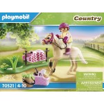 Playmobil Country Αναβάτρια Με German Πόνυ 70521 4008789705211