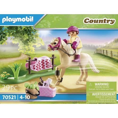 Playmobil Country Αναβάτρια Με German Πόνυ 70521 4008789705211