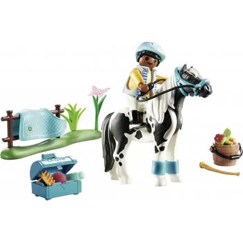 Playmobil Country Αναβάτης Με Πόνυ Lewitzer 70515 4008789705150