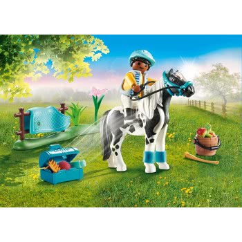 Playmobil Country Αναβάτης Με Πόνυ Lewitzer 70515 4008789705150