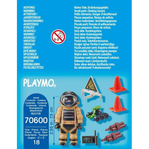 Playmobil Special Plus Operations Agent Πυροτεχνουργός 70600 4008789706003