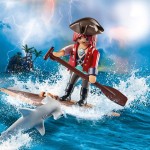 Playmobil Special Plus Pirate With Raft 70598 4008789705983