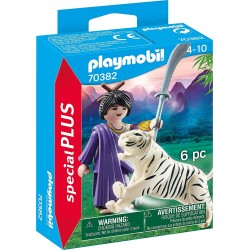 Playmobil Special Plus Fighter With Tiger 70382 4008789703828