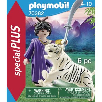 Playmobil Special Plus Fighter With Tiger 70382 4008789703828