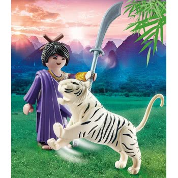 Playmobil Special Plus Fighter With Tiger 70382 4008789703828